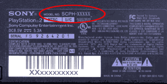 PlayStation®2 AC Adaptor PlayStation®2 AC Adaptor